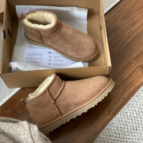 UGG Classic Ultra Mini Boots chestnut - Picture 3 of 7